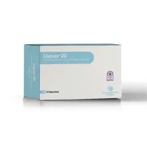 Quimfa Medicamentos Lispax 20 Lisdexanfetamina Dimesilato 20MG Plastico Blanco