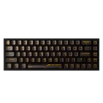 Teclado Gamer Redragon Castor Pro RGB Switch Hot-Swap Layout 65% Sem Fio Bluetooth Wirelees e Wired - Preto Transparente