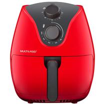 Fritadeira Eletrica Multilaser CE084EUR Air Fryer 4L / 220V - Vermelho