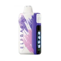 Dispositivo Descartavel Elf Bar Ice King 40000 Puffs Sour Strawberry Dragonfruit