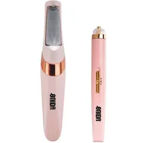 Removedor de Calos + Lixador de Unhas Onida ON-562 / Recarregável - Rosa