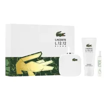 Perfume Lacoste L.12.12 Blanc Kit Edt Masculino - 100ML/100ML/7.5ML