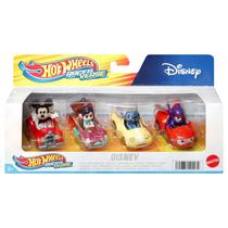 Mattel Vehiculos Paquete Racerverse de 4 de Personajes de Disney Plastico 3+ Anos Multicolor