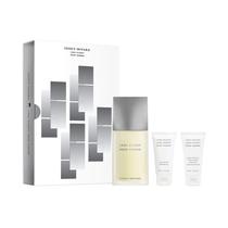 Perfume Issey Miyake Set L'Eau D'Issey Pour Homme Edt 125ML + Body Lotion 50ML + Gel Shower 50ML