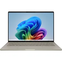 Notebook Asus Zenbook A14 UX3407QA Oled 14" Snapdragon X Plus 16 GB LPDDR5X 512 GB SSD - Bege