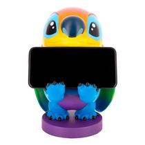 Suporte Cable Guys Disney Stitch Rainbow para Controle e Smartphone