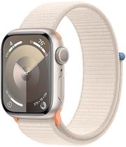 Apple Watch S9 (GPS) Caixa Aluminio Starlight 41MM Pulseira Loop A2978 (Caixa Feia)