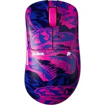 Mouse Gamer Pulsar Xlite V4 Medium PRX Edition PXL42PRX Dongle 8K Sem Fio/Roxo