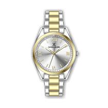 Relogio Analogico Feminino Daniel Klein Premium DK.1.12482-6 - Prata e Dourado