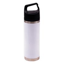 Garrafa Termica Stainless Aco Inox com Alca de Transporte 650 ML - Branco