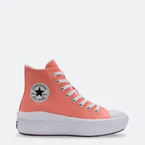 Calzado Converse All Star Move Salmon Caã‘O Alto