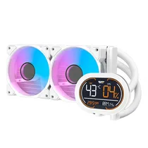 Cooler Water Darkflash DH240D - Nebula White DH240D White