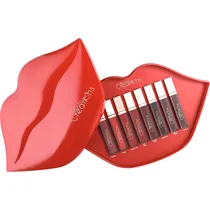 Conjunto de Batons Líquidos Beauty Creations The Bold Matte LSDPR-Red - 8 Peças