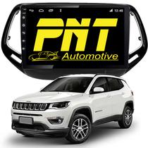 Central Multimidia PNT - Jeep Compass 17-20 9" And 11 2GB/64GB Quadcore Carplay+And Auto Sem TV