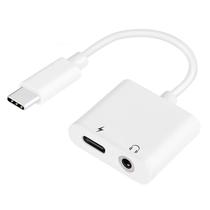 Cabo Adaptador USB-C Macho para Audio 3.5MM Femea / USB-C Femea Satellite AL-09