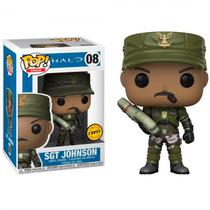 Funko Pop Chase Games Halo - SGT Johnson 08