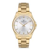 Relogio Analogico Feminino Daniel Klein DK.1.12742-2 Premium Ladies / Pulseira de Aco Inoxidavel - Dourado