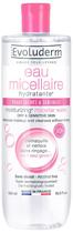 Demaquilante Evoluderm Eau Micellaire Hydratante Peaux Seches & Sensibles - 250ML