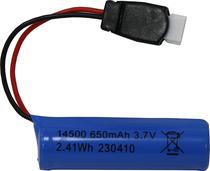 Bateria Li-Ion 3.7V 650MAH 2.41WH Conector BFN - H118 para Lancha