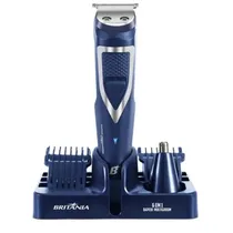 Barbeador Britania BAPE01 Multigroom 6 Em 1 Bivolt - Azul