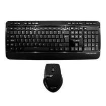 Kit Teclado e Mouse Quanta QTKTM1600 Elite Wireless Portugues - Preto