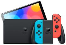 Console Nintendo Switch Oled 64GB Azul/Vermelho (Caixa Feia)