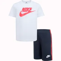Conjunto Nike Infantil Masculino Sportswear Taping 6 - Anthracite 86L158-693
