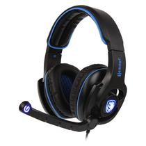 Headset Gamer Sades Hammer SA923 LED USB - Preto