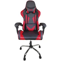 Cadeira de Escritório Gamer Empoli EM-GC01 Loki - Preto/Vermelho
