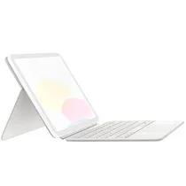 Teclado Apple Magic Keyboard Folio A2695 MQDP3LL para iPad 10TH - Branco (Inglês)