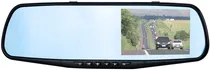 Espelho Retrovisor Sate A-DVR054 com Câmera Frontal e Traseira Full HD 1080P