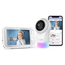 Baba Eletronica Hubble Nursery PAL Glow Wifi 5.0" Bivolt - Branco