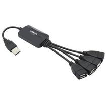 Hub 4P Satellite USB A-HUB05 4 Portas 2.0 Preto