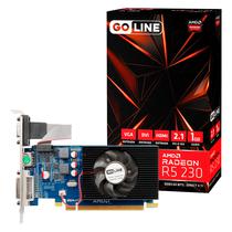 Placa de Vídeo Goline AMD Radeon R5-230 1GB DDR3 - GL-R5-230-1GB (1 Ano de Garantia)