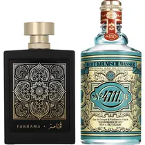 Kit Perfume Assala Prime Fakhama + Colônia 4711 Original - Unissex - 100ML + 200ML