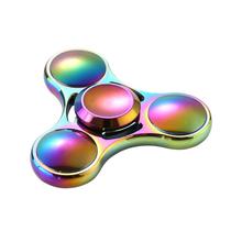 Fidget Hand Spinner Brinquedo Anti Stress para Os Dedos Metal