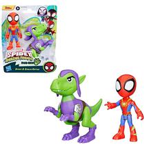 Figuras Spidey & Goblin Raptor Marvel Spidey - Hasbro