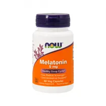 Melatonina 5 MG 60 Cápsulas Now