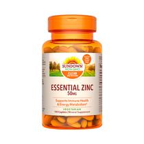 Suplemento Mineral Sundown Essential Zinc 50MG 100 Cpsulas