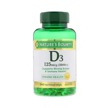 Vitramina D3 Nature´s Bounty 125MCG 240 Softgels