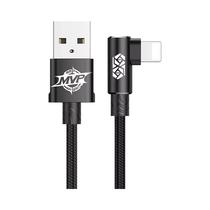 Cable Baseus CALMVP-A01 USB-A A Lightning 2M Negro