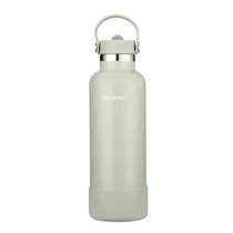 Garrafa Térmica Terrano - 750ML - com Bico + 2 Canudos - Verde Oliva