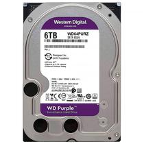 HD Western Digital 6TB WD Purple 3.5" SATA 3 5400RPM - WD64PURZ (Garantia BR)