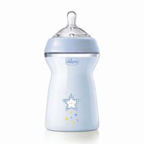 Chicco Nursery Biberon Natural Feeling 6M+ 330ML Azul Detalles En El Producto 330ML Azul