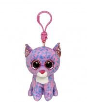 TY Peluches TY Beanie Boos Cassidy Gato Lavanda Clip Tela Poliester 3 Anos + Multicolor