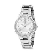 Relogio Analogico Feminino Daniel Klein Premium DK12086-1 - Prata