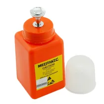 Mechanic Botella de Hdpe Protectora Esd Antidisipativa TG01 180ML Naranja