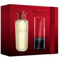 Kit Perfume Masculino Antonio Banderas Diavolo Edt 100 ML + Desodorante