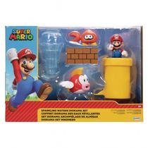 Jakks Super Mario Sparkling Diorama Set 3665