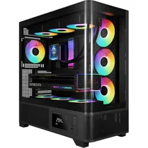 Gabinete Gamer Gamdias Atlas P2 CG Argb Mid Tower - Preto (1 Ano de Garantia No Brasil)
